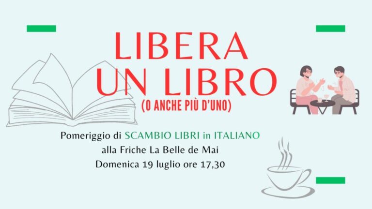 Echange de livres en italien – libera un libro