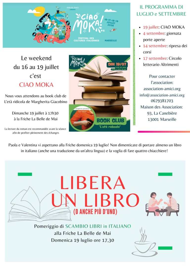 La Newsletter de l&rsquo;été de AMICI